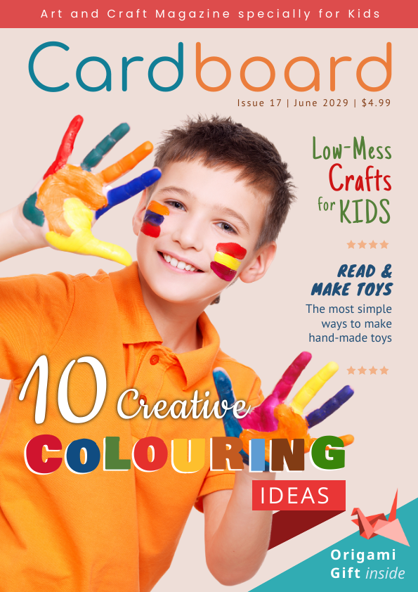 Magazine Cover Page For Kids