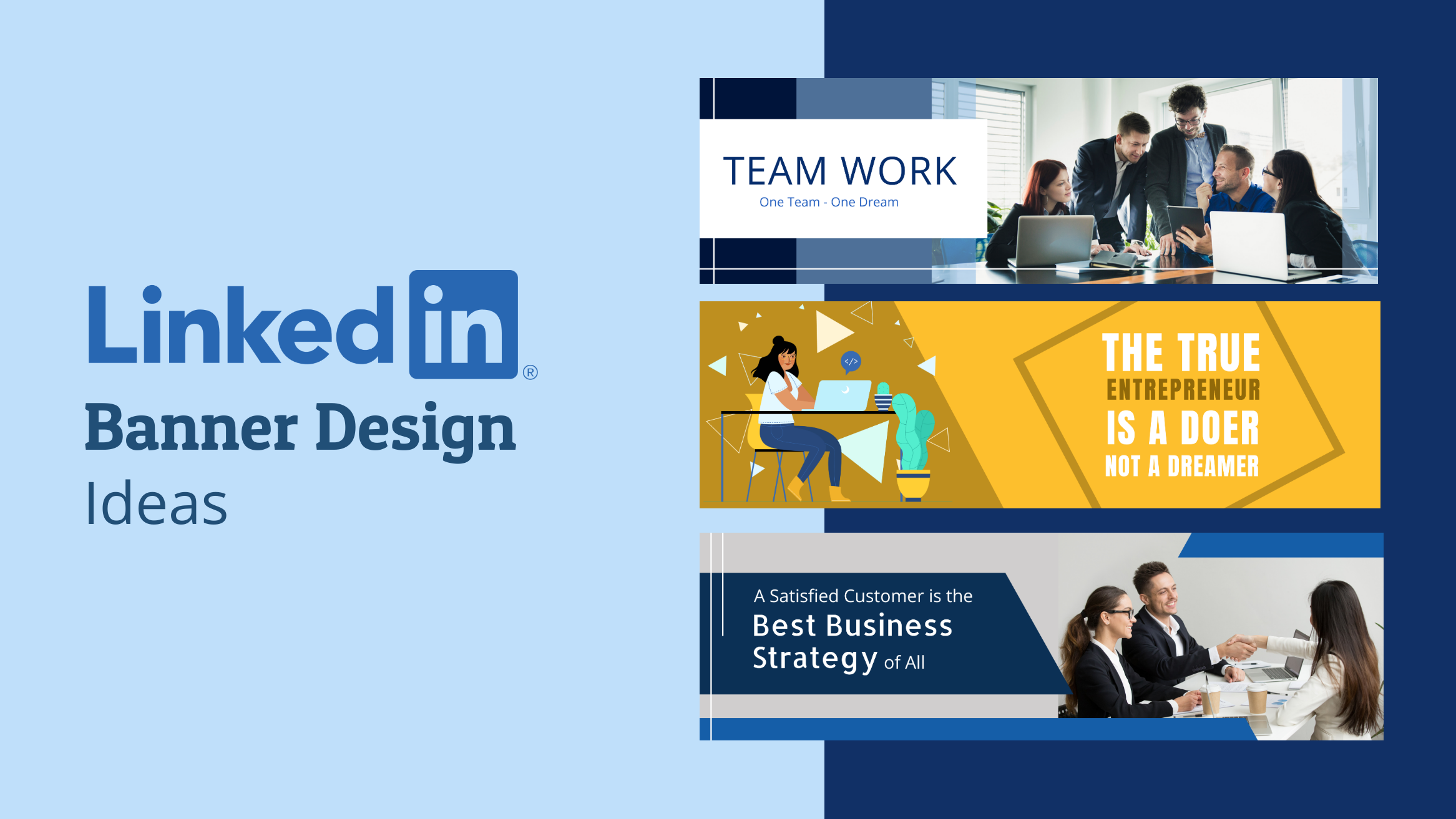 10 LinkedIn Banner Ideas For Your Business [Examples + Templates]