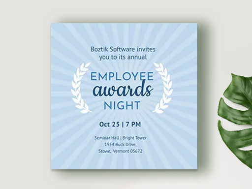 Free Customizable Company Event Invitation Templates | DocHipo