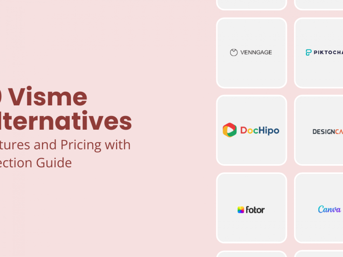 10 Visme Alternatives: Features and Pricing with Selection Guide