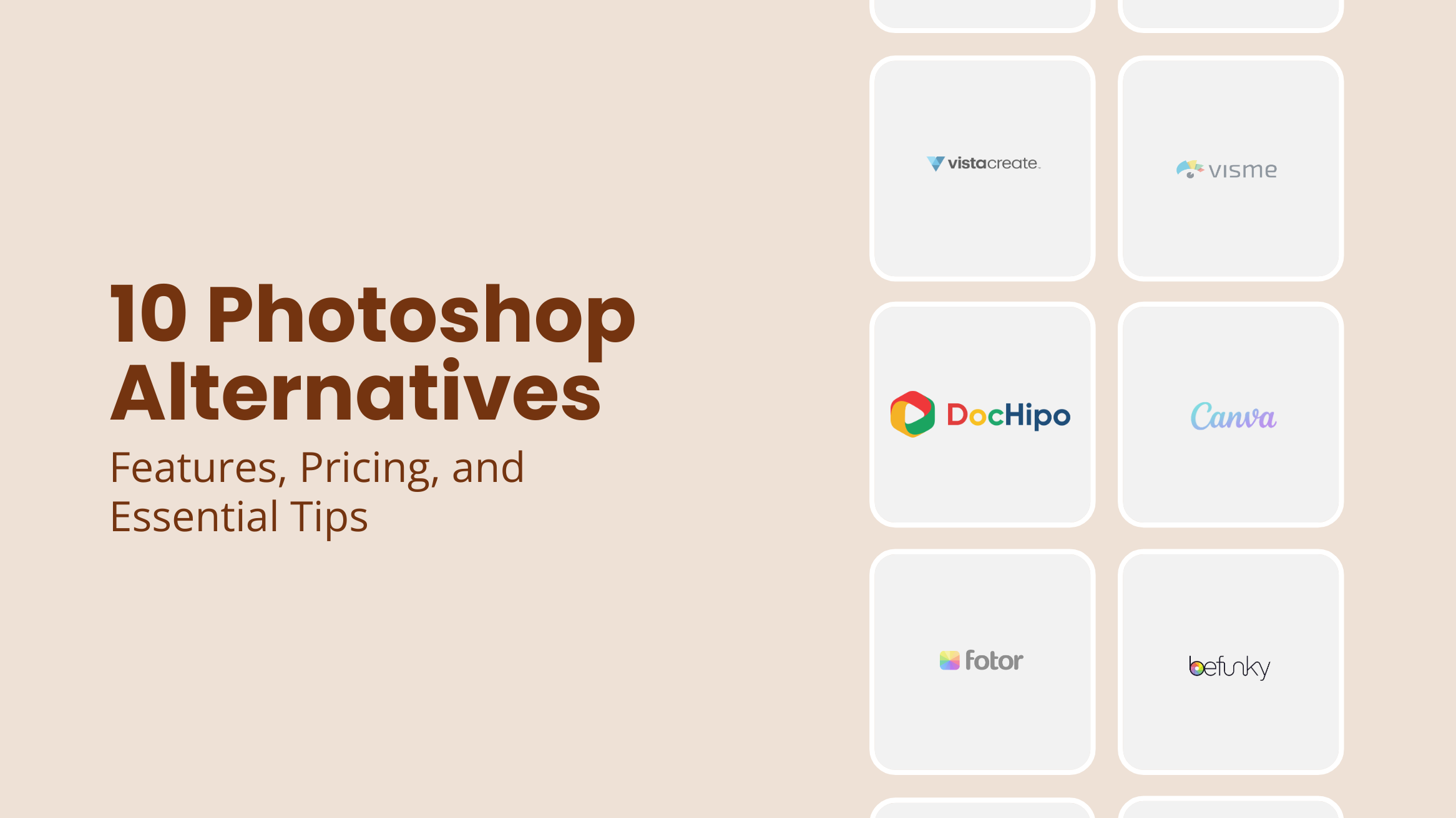 Photoshop Alternatives- blog banner