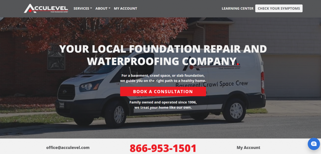 Home page example for inbound