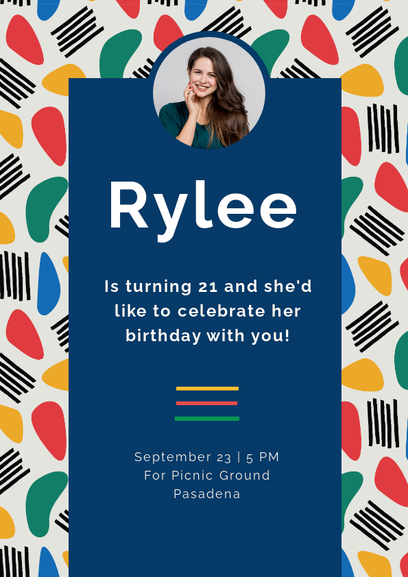 Birthday Poster Template