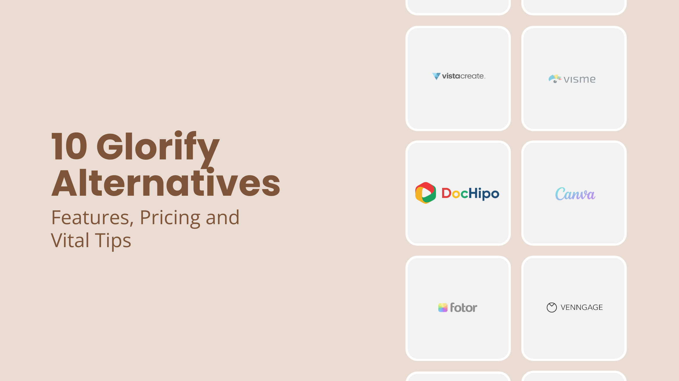 Glorify Alternatives- blog banner