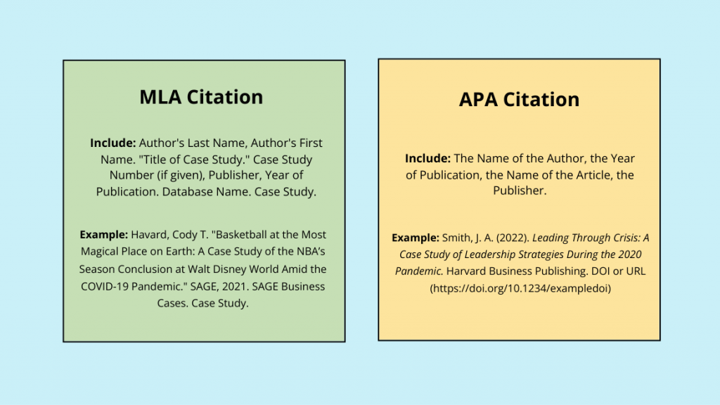 MLA vs APA Citation Style