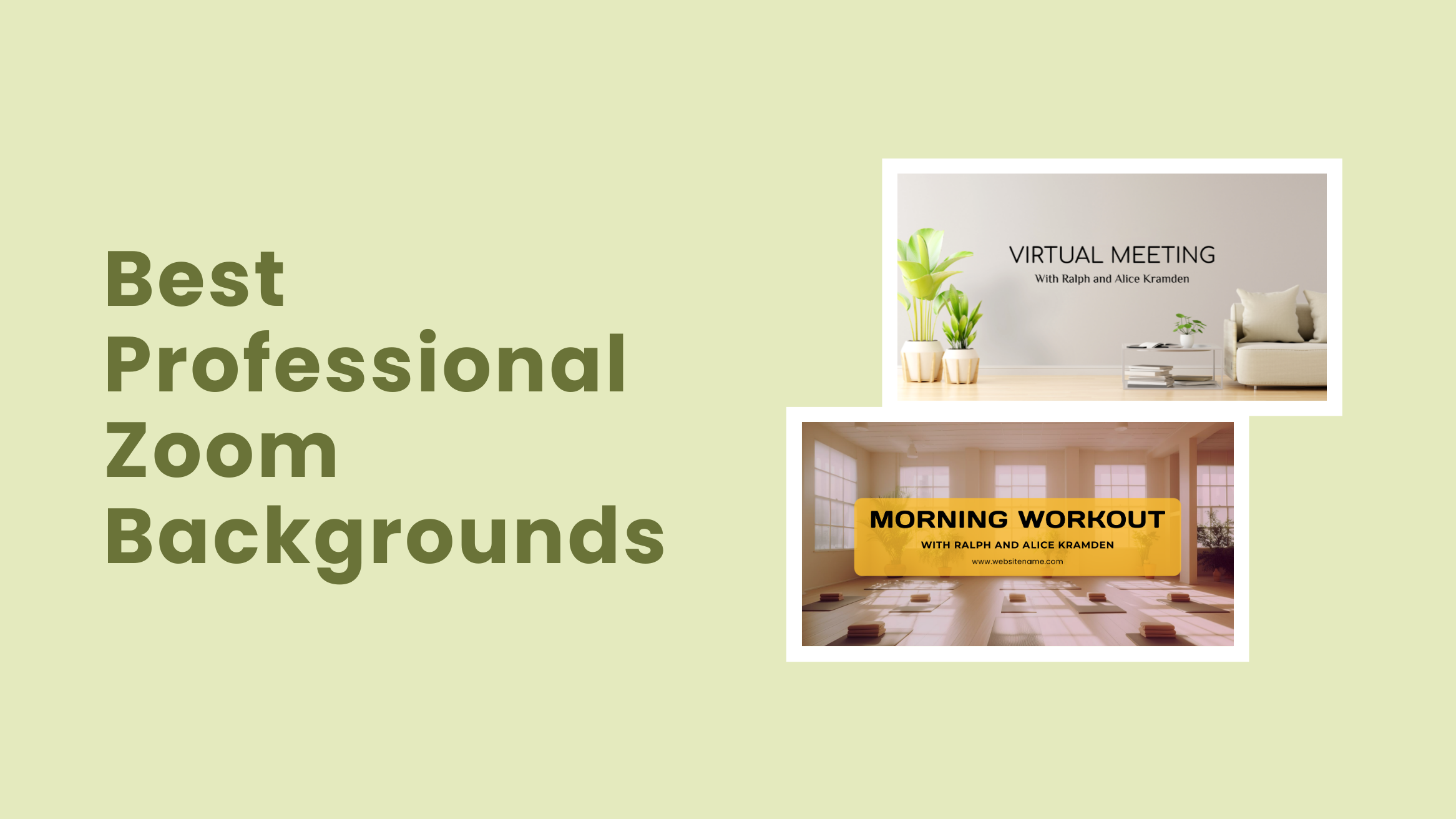 15 Best Professional Zoom Backgrounds for Virtual Meetings