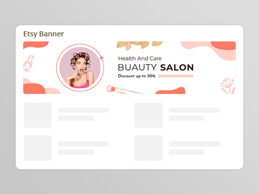 Beauty Etsy Banner Templates