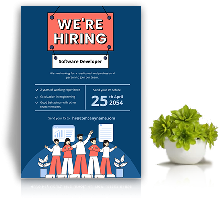 Hiring-flyer-template