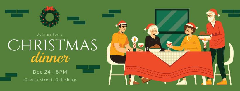 Christmas Facebook Cover Template