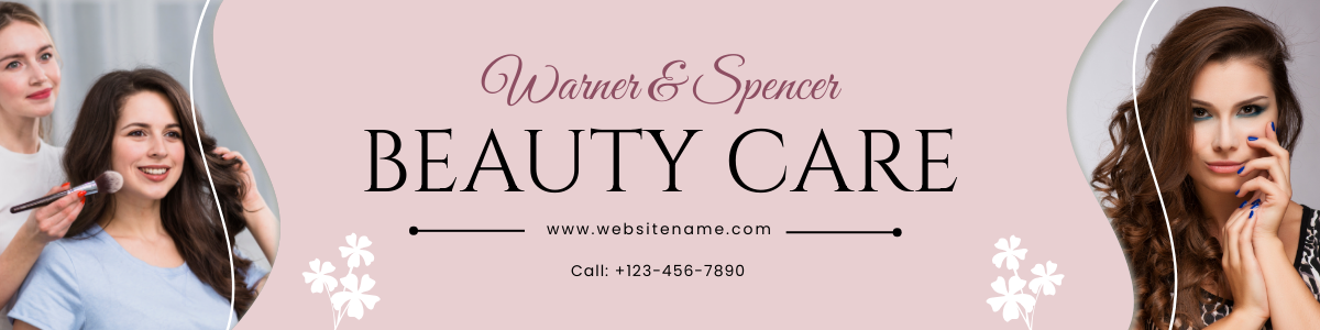 Beauty Etsy Banner with Essential Details