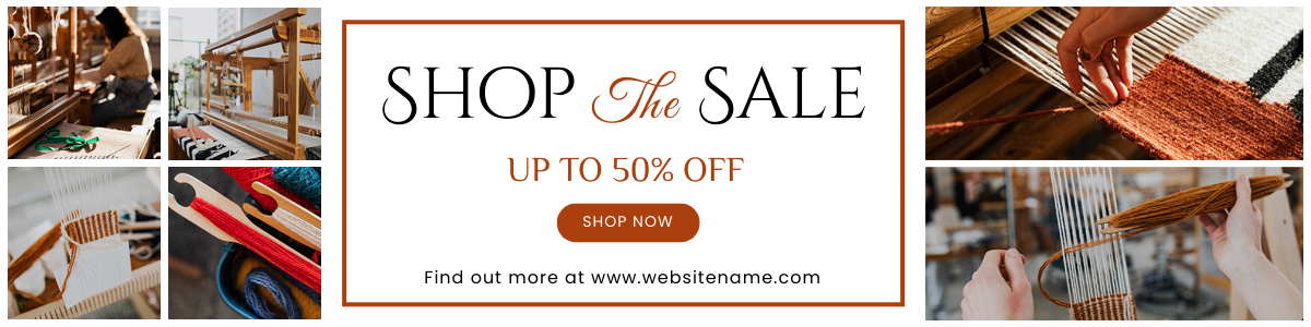 Sale Etsy Banner with Proper Letter Spacing