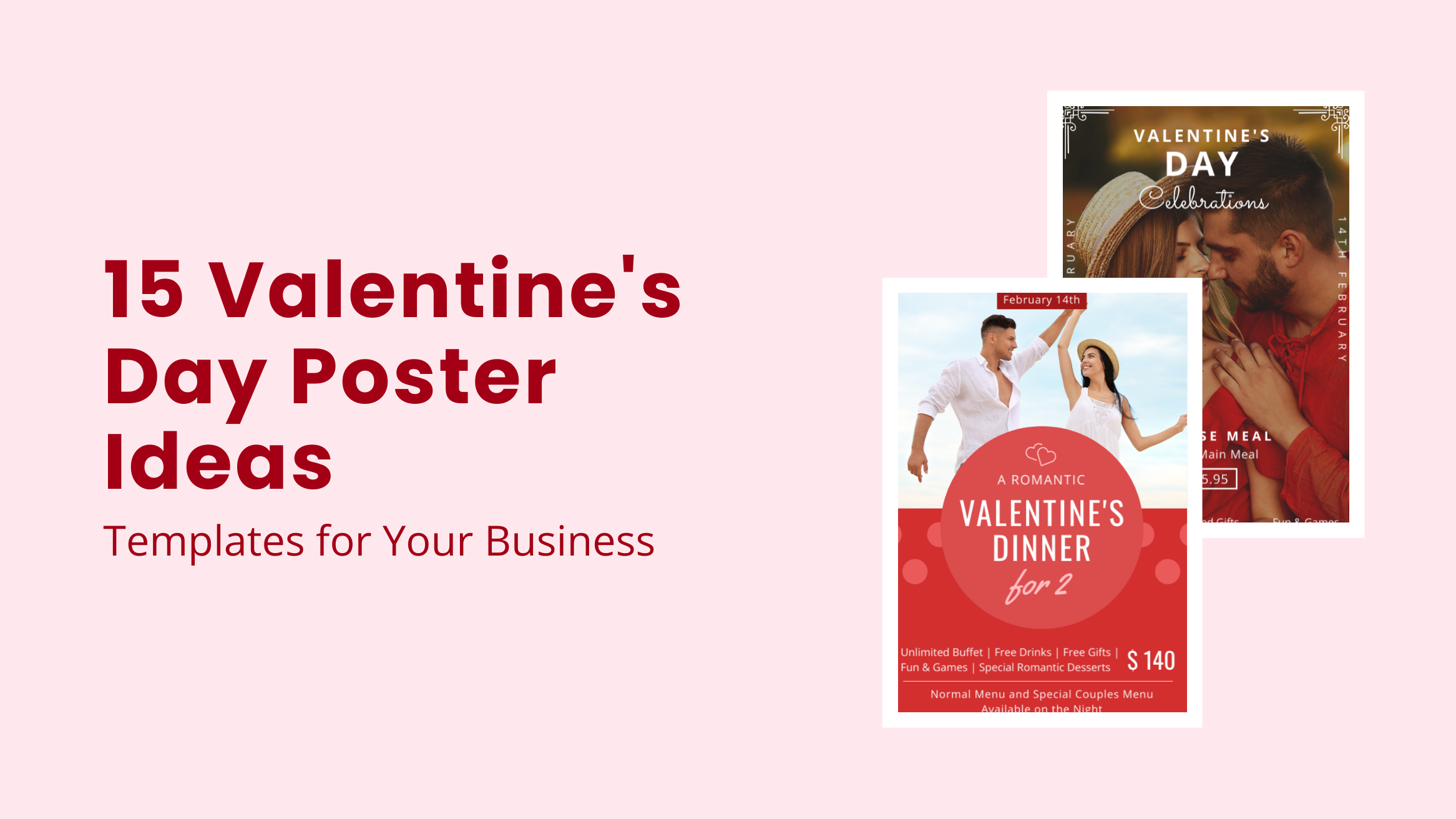 15 Valentines Day Poster Ideas- banner