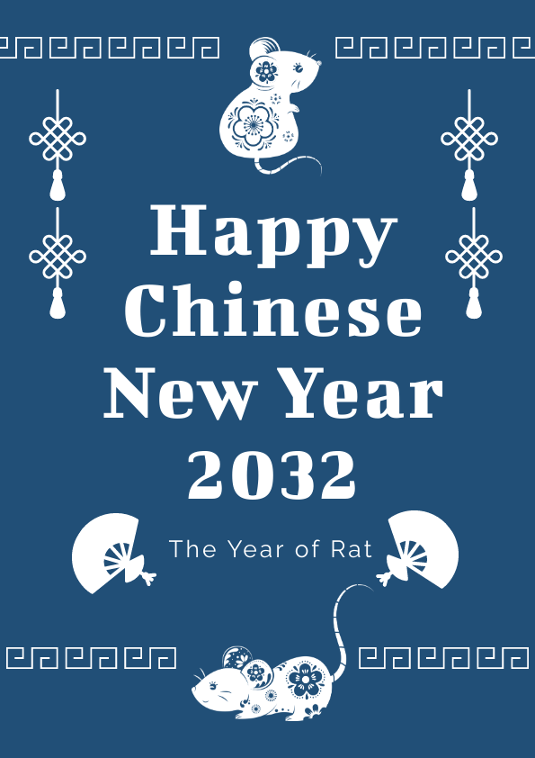 Chinese New Year Poster Template