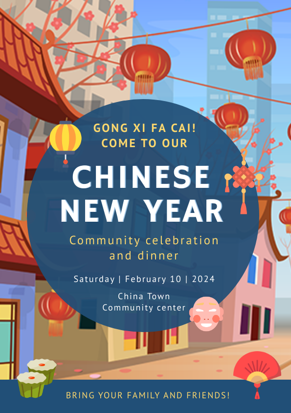 Chinese New Year Poster Templates