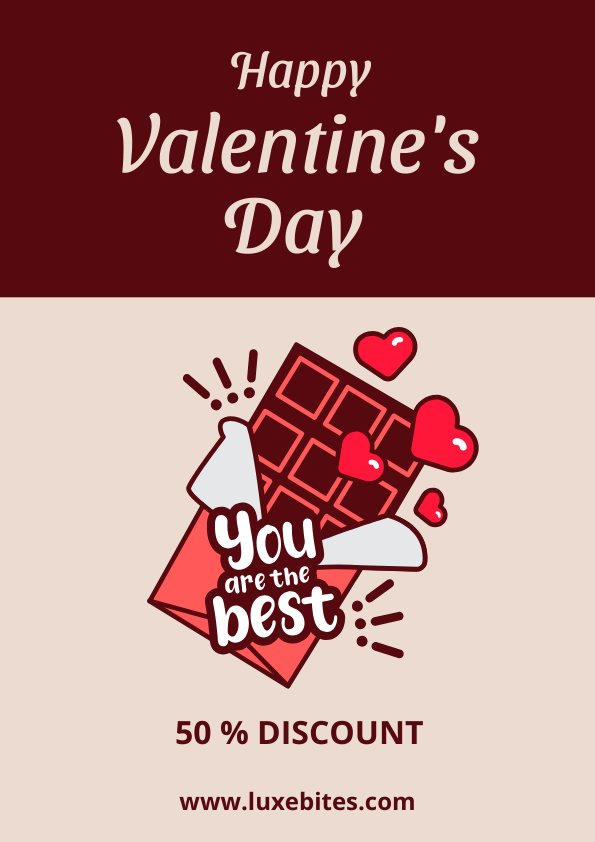 Highlight your product in Valentines Day design