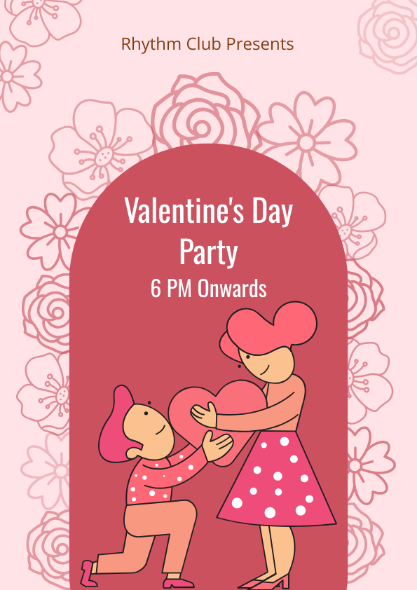 Valentine's Day Invitation Design