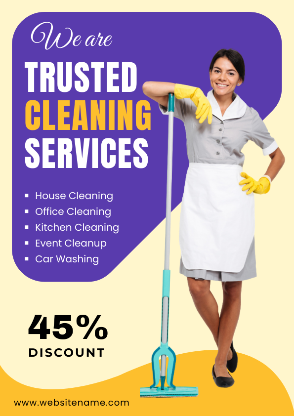 Cleaning Service Flyer Template