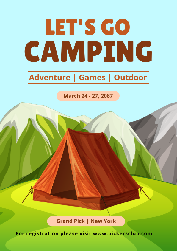 Summer Camp Flyer Template